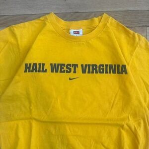 Y2K Nike Center Swoosh West Virginia Tee Small